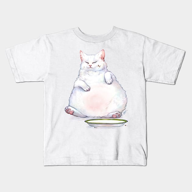 Fatcat Kids T-Shirt by rejam